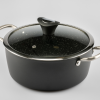 Cazuela piedra Black 28 cm. 6.3 litros Kadal Menaje